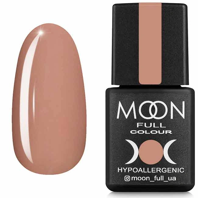 Гель-лак MOON FULL Color Gel Polish №619 рожевий капучино, емаль 8 мл