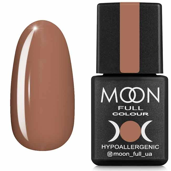 Гель-лак MOON FULL Color Gel Polish №621 кава з молоком, емаль 8 мл