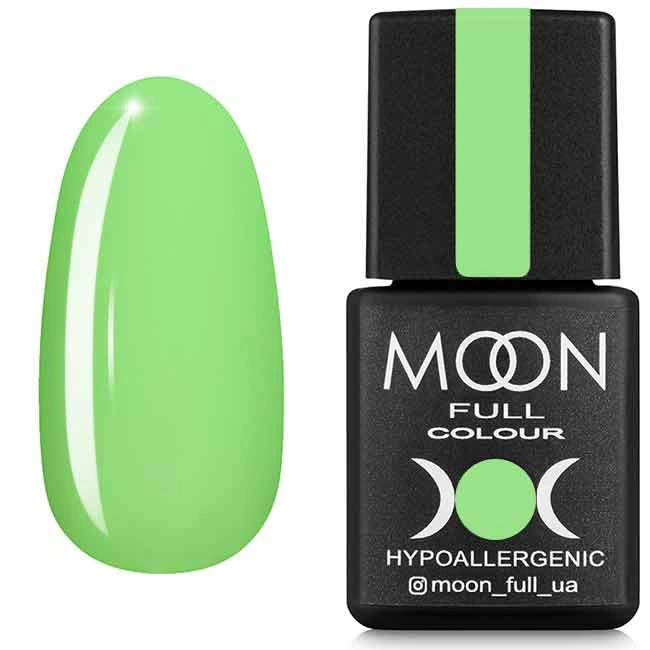 Гель-лак MOON FULL Neon Color Gel Polish №701 світло-салатовий, неон 8 мл