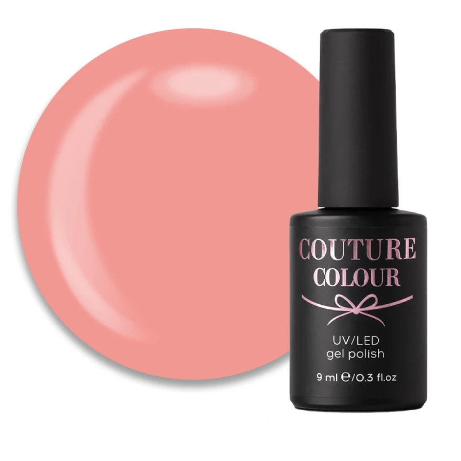 Гель-лак Couture Colour Gel Polish №145 ніжно-рожевий корал, емаль 9 мл