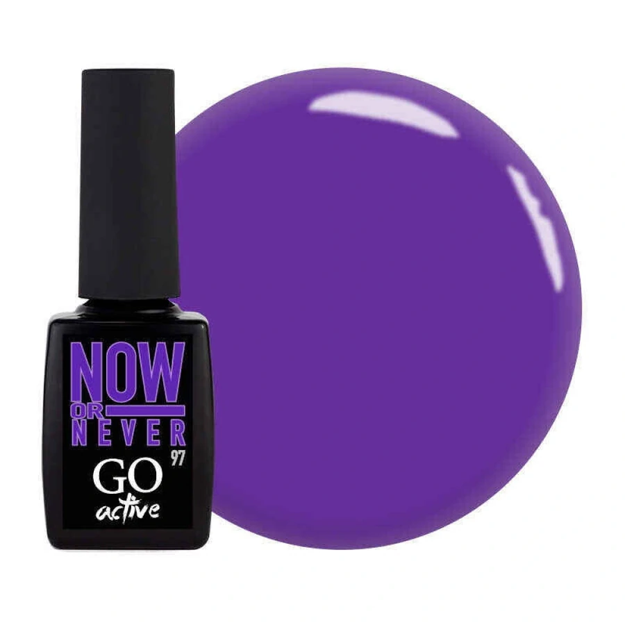 Гель-лак GO Active Gel Polish 097 лісова фіалка, емаль 10 мл
