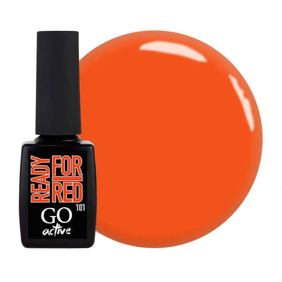Гель-лак GO Active Gel Polish 101 літній апельсин, емаль 10 мл