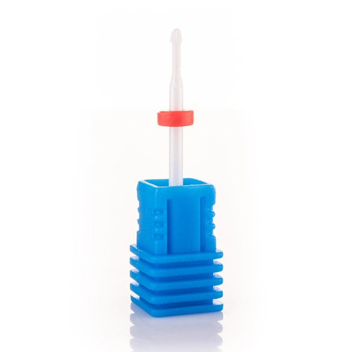 Керамічна насадка полум`я Nail Perfect Ceramic Nozzle Flame Red червоний, м`який абразив