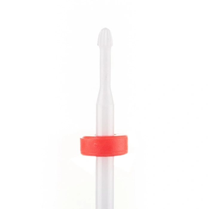 Керамічна насадка полум`я Nail Perfect Ceramic Nozzle Flame Red червоний, м`який абразив