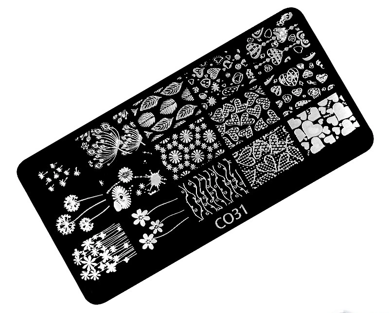 Пластина для стемпінгу GO Active Stamping Plate С31