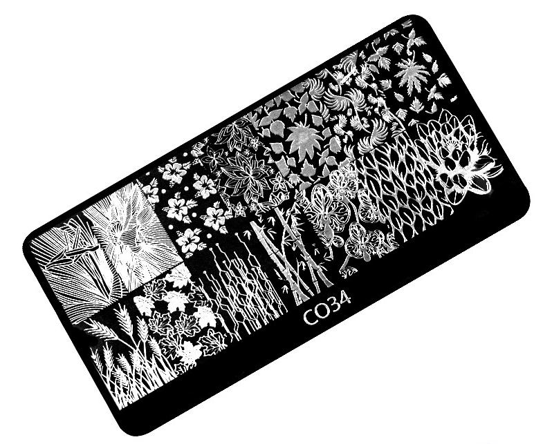 Пластина для стемпінгу GO Active Stamping Plate С34