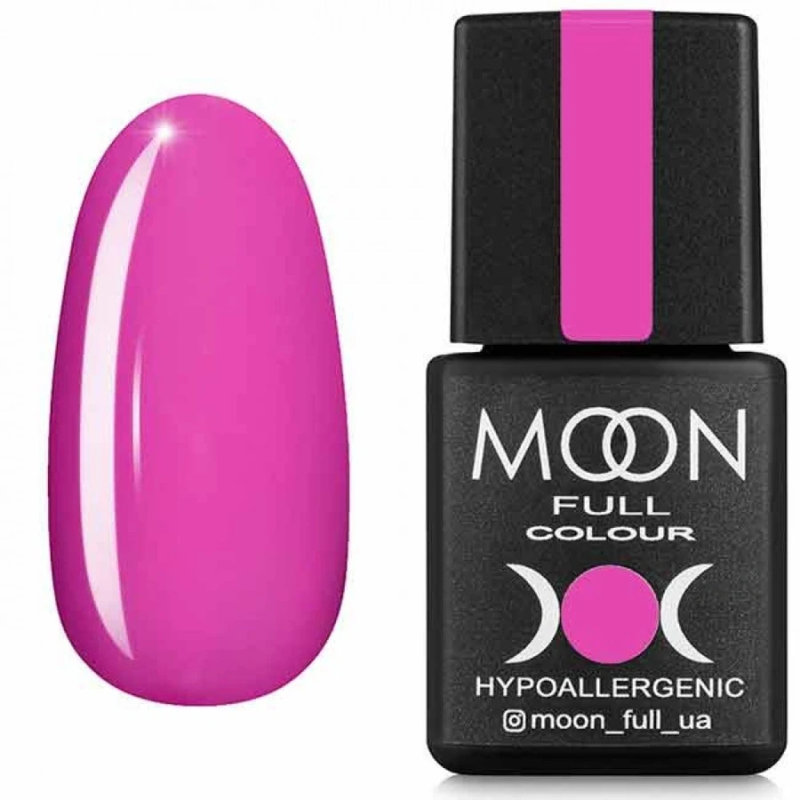 Гель-лак MOON FULL Gel Polish Summer 2020 №607 фуксія, емаль 8 мл