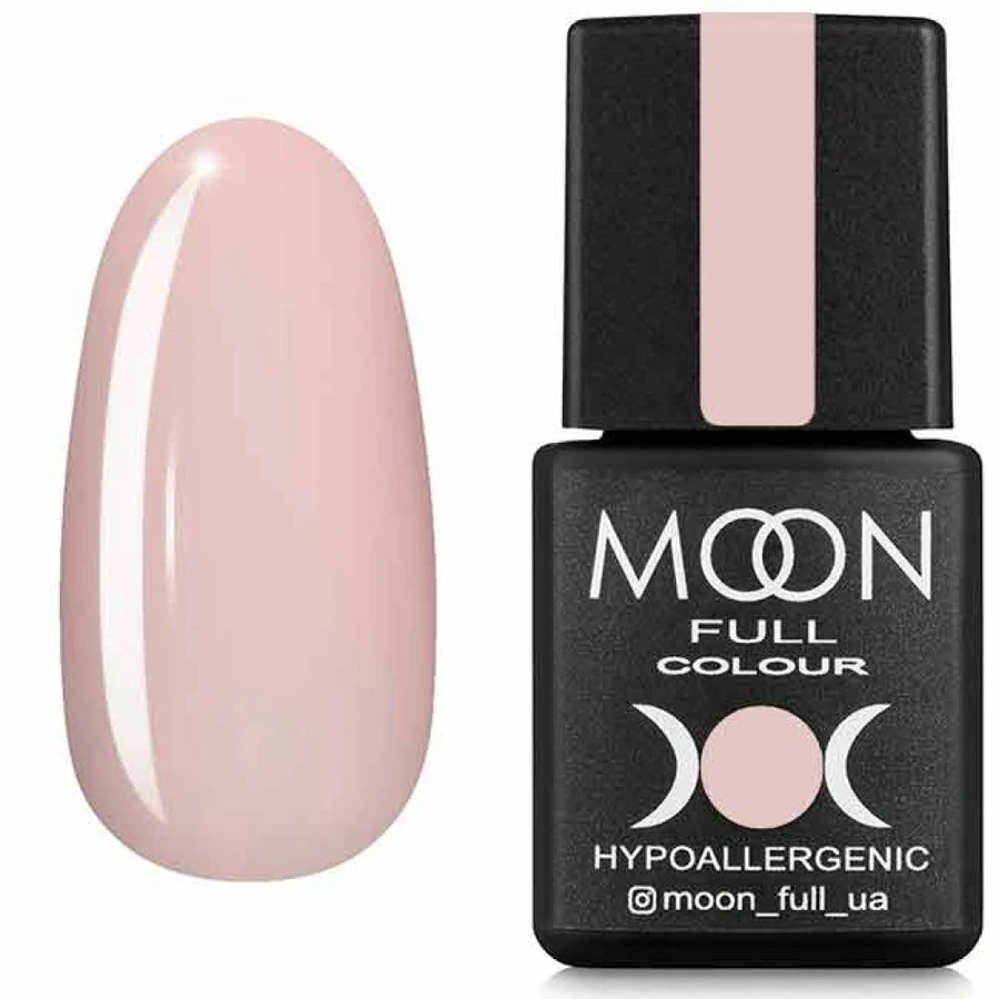 Гель-лак MOON FULL Gel Polish Summer 2020 №604 пудровий, емаль 8 мл