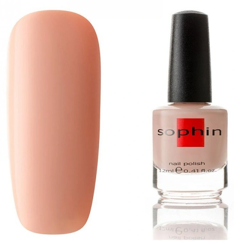 Лак Sophin Nail Lacquer №006 світлий рожево-бежевий, емаль 12 мл