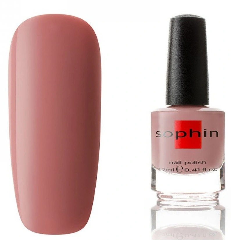 Лак Sophin Nail Lacquer №021 бежево-рожевий, емаль 12 мл