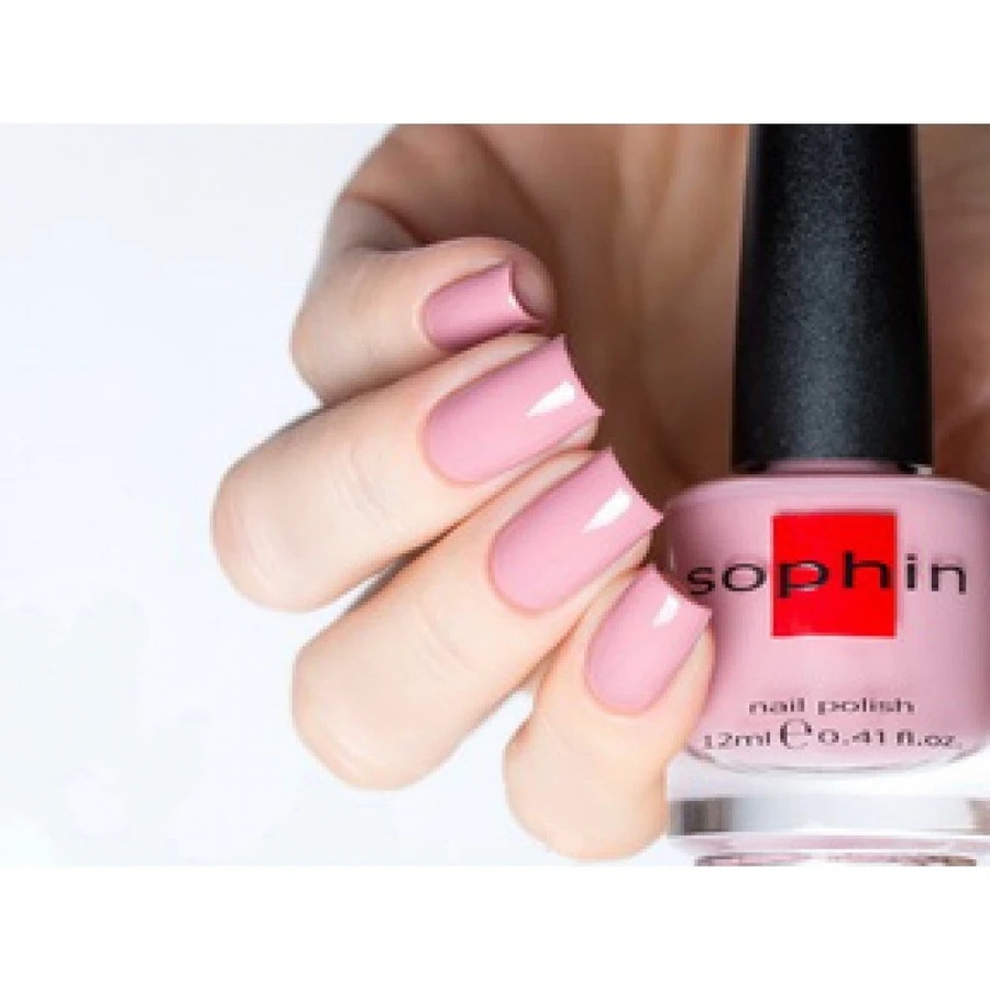 Лак Sophin Nail Lacquer №021 бежево-рожевий, емаль 12 мл