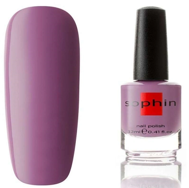 Лак Sophin Nail Lacquer №040 бузковий, емаль 12 мл