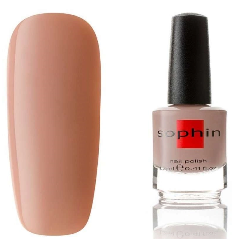 Лак Sophin Nail Lacquer №046 світло-бежевий, емаль 12 мл