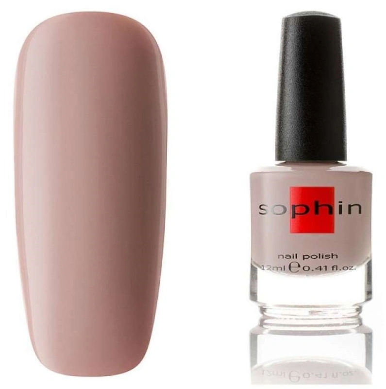 Лак Sophin Nail Lacquer №079 бежево-рожевий, емаль 12 мл