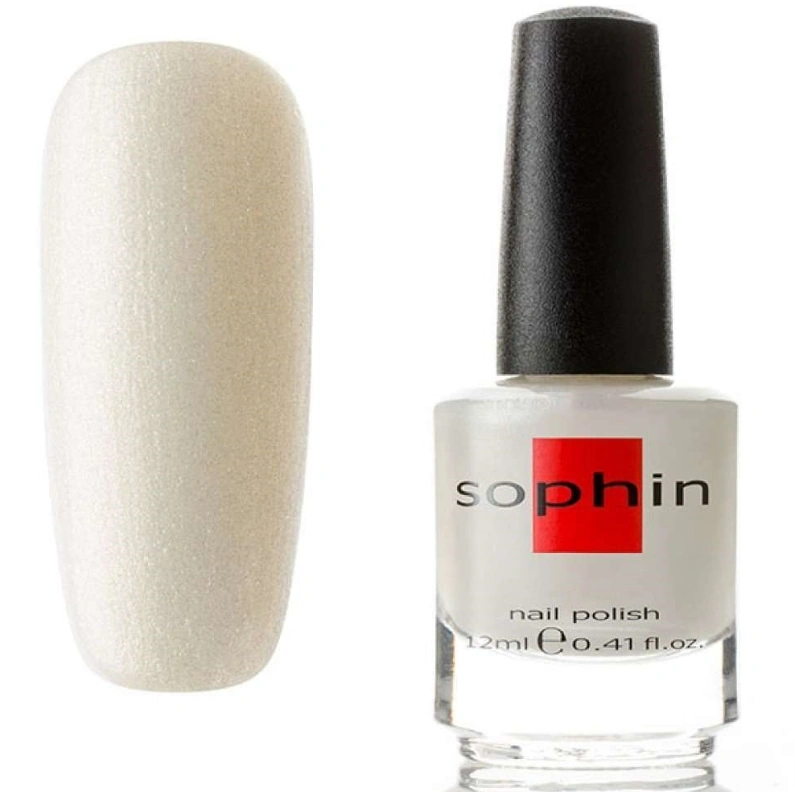 Лак Sophin Nail Lacquer №154 шампань із шиммером 12 мл