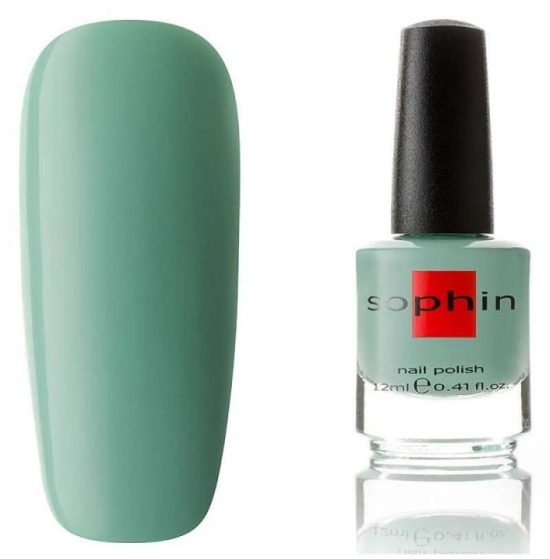 Лак Sophin Nail Lacquer №238 м`ятно-бірюзовий, емаль 12 мл