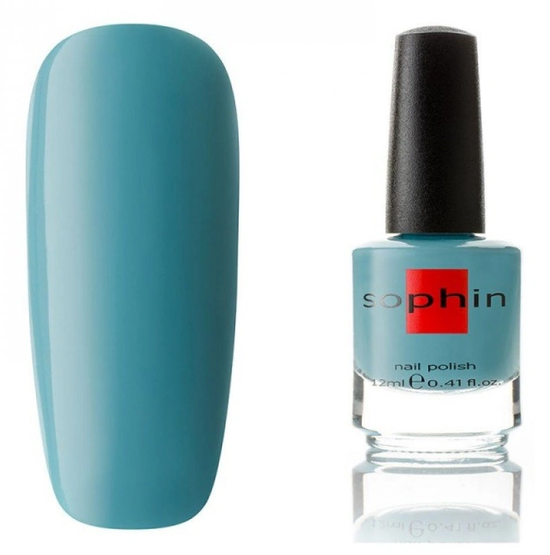 Лак Sophin Nail Lacquer №240 блакитний, емаль 12 мл
