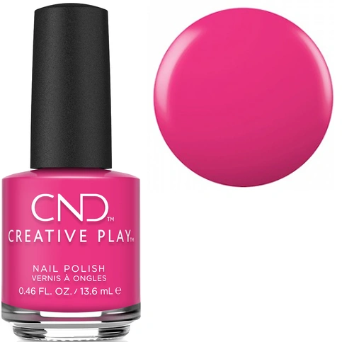 Лак CND Creative Play 523 Magenta Pop маджента, емаль 13,6 мл