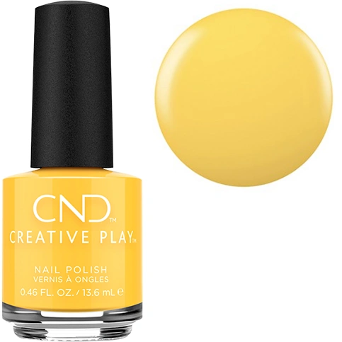 Лак CND Creative Play 527 Vivid Daisy жовтий, емаль 13,6 мл