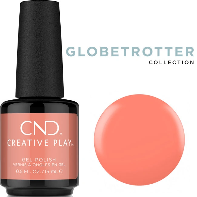 Гель-лак CND Creative Play 537 Free Spirited грейпфрутовий, емаль 15 мл