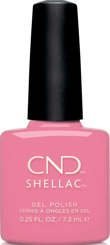 Гель-лак CND Shellac Kiss From A Rose насичений рожевий, емаль 7,3 мл
