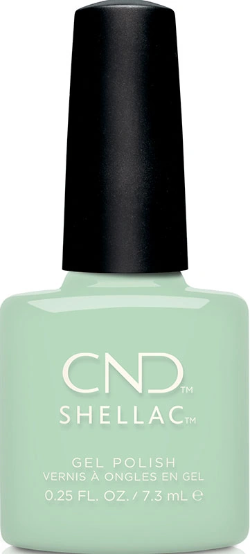 Гель-лак CND Shellac Magical Topiary пастельний м`ятно-зелений, емаль 7,3 мл