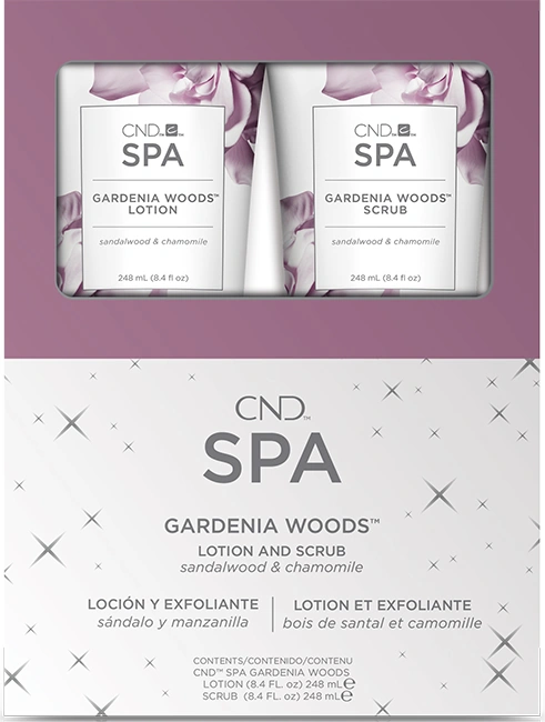 Набір для манікюру та педикюру CND Gardenia Woods Duo Pack