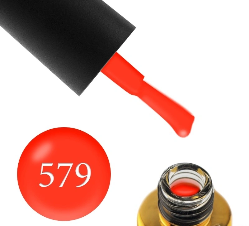 Гель-лак FOX Gel-Polish Vitamin B3 579 червоно-рожевий, емаль 6 мл