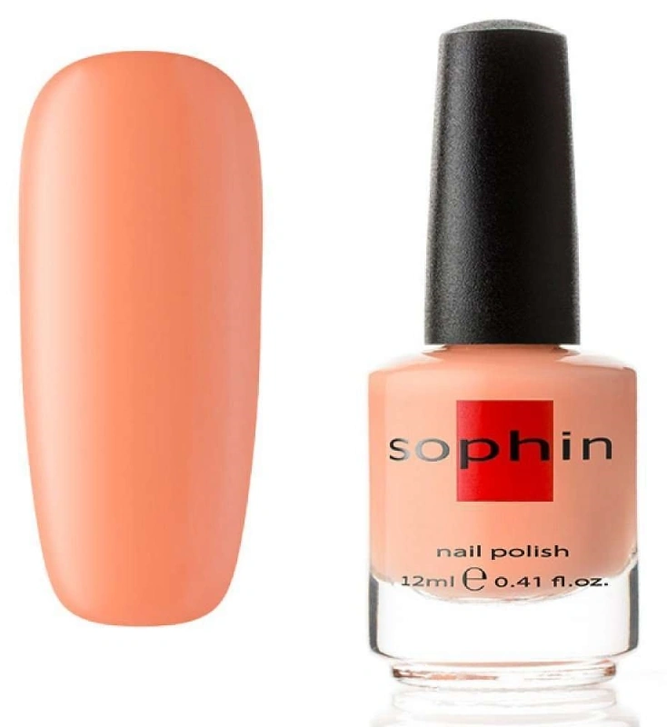 Лак Sophin Nail Lacquer №344 ніжно-персиковий, емаль 12 мл