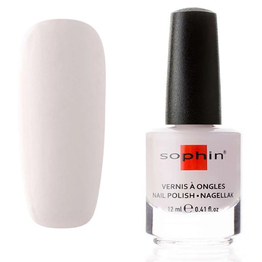 Лак Sophin Nail Lacquer №358 блідо-бежевий з нано шиммером 12 мл