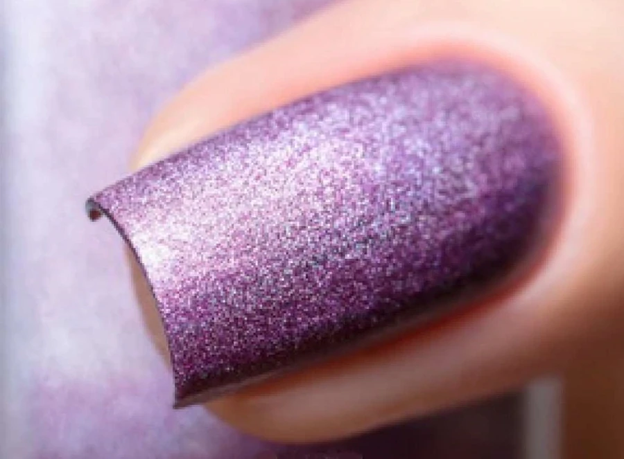 Лак Sophin Nail Lacquer Prisma №204 яскравий фіолетовий голографік 12 мл