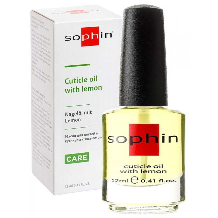 Sophin Cuticle Lemon Oil з екстрактом лимона 12 мл