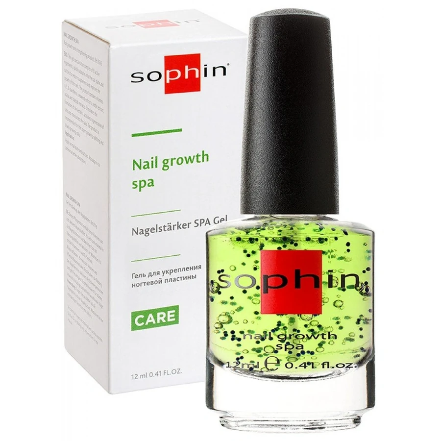 Гель для зміцнення нігтьової пластини Sophin Nail Growth Spa 12 мл