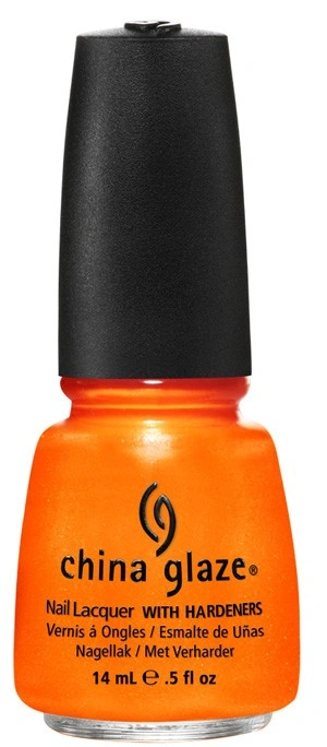 Лак China Glaze Orange You Hot розпечений апельсин, перламутр 14 мл