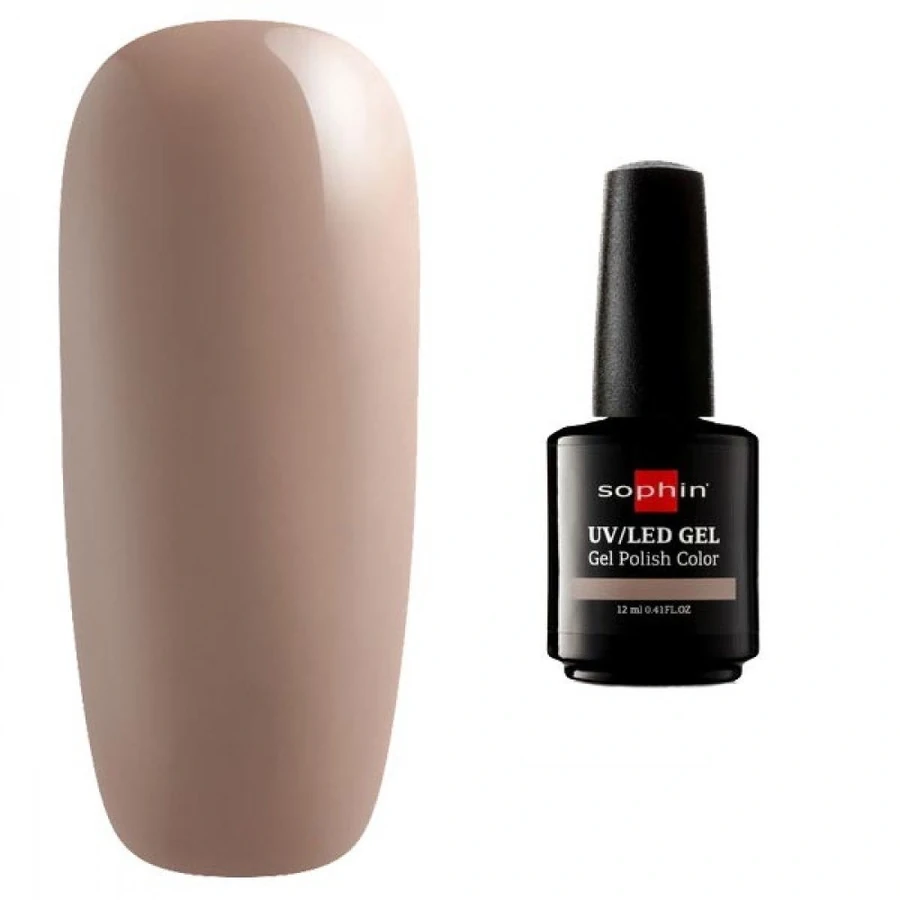 Гель-лак Sophin Gel Polish UV/LED №0723 Beige Vintage бежевий, емаль 12 мл