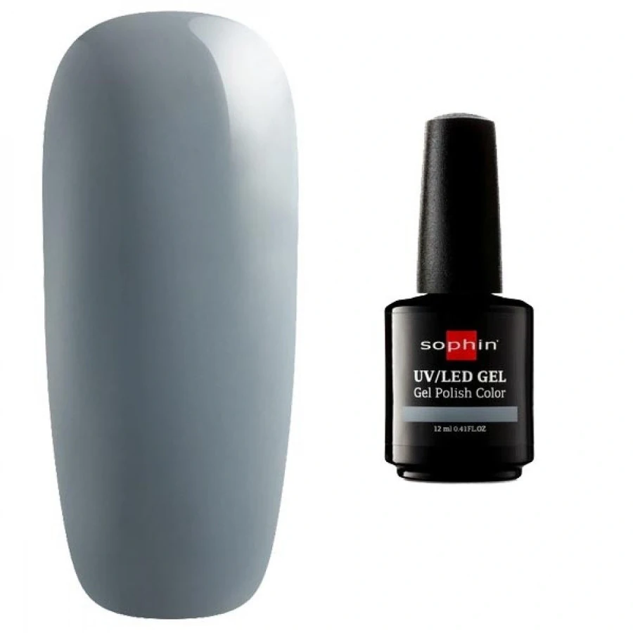 Гель-лак Sophin Gel Polish UV/LED №0725 Dove серо-блакитний, емаль 12 мл