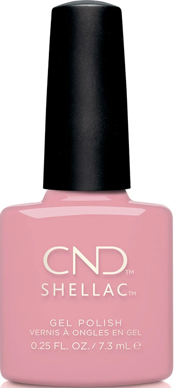 Гель-лак CND Shellac Pacific Rose рожевий, емаль 7,3 мл