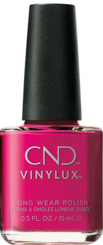 Лак CND Vinylux Kiss The Skipper насичений рожевий, емаль 15 мл