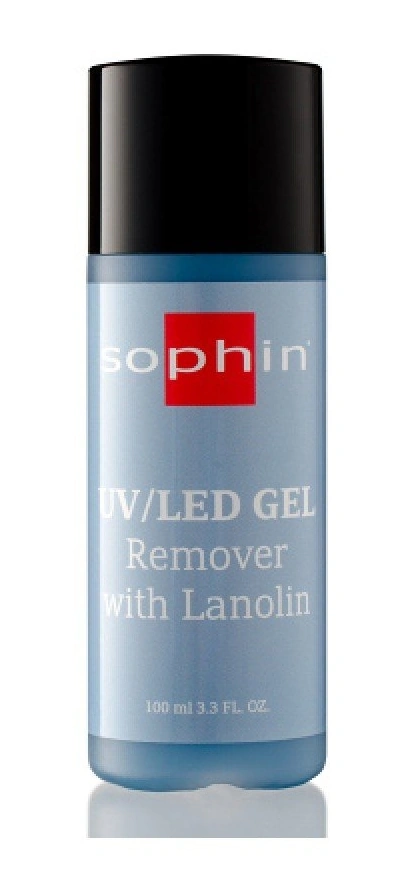 Засіб для видалення гель-лаку з ланоліном Sophin Lanolin Remover 100 мл