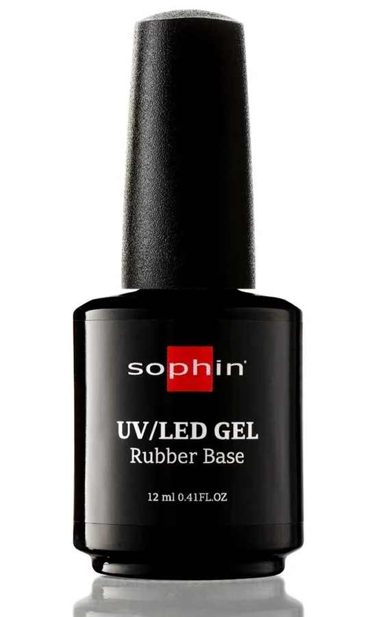 Каучукове базове покриття для гель-лаку Sophin Rubber Base Coat 12 мл