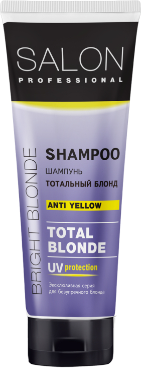 Шампунь "Тотальний блонд" Salon Professional Shampoo Total Blonde 250 мл