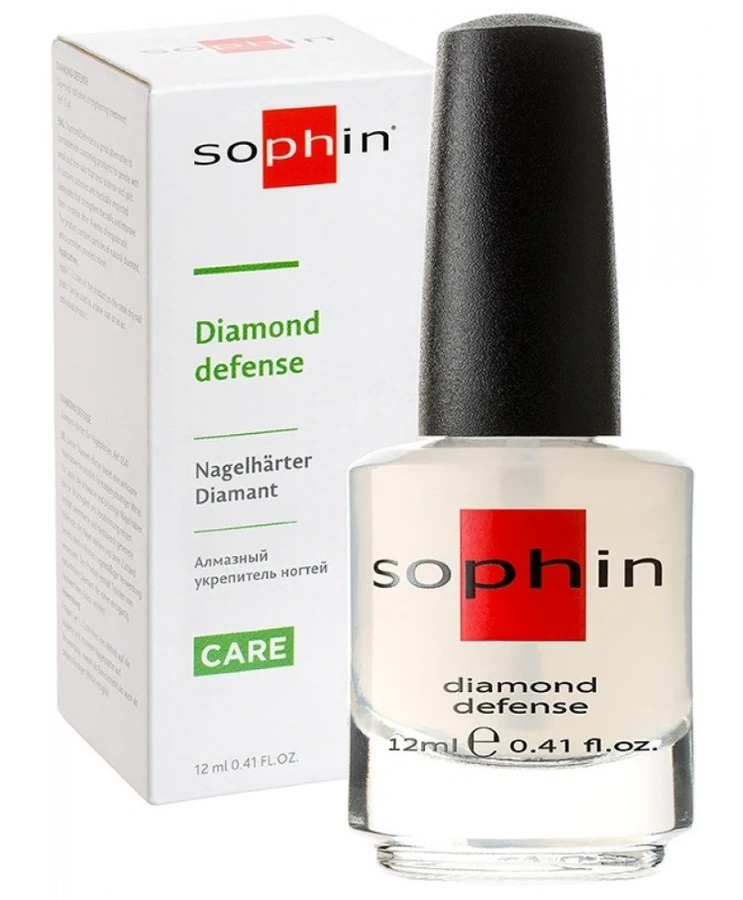 Алмазний укріплювач нігтьової пластини Sophin Diamond Nail Hardener 12 мл