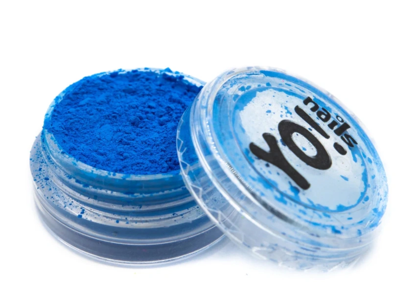 Неоновий пігмент Yo!Nails Neon Pigment Blue блакитний 5 мл