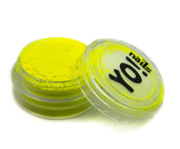Неоновий пігмент Yo!Nails Neon Pigment Yellow жовтий 5 мл