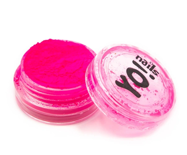 Неоновий пігмент Yo!Nails Neon Pigment Pink рожевий 5 мл