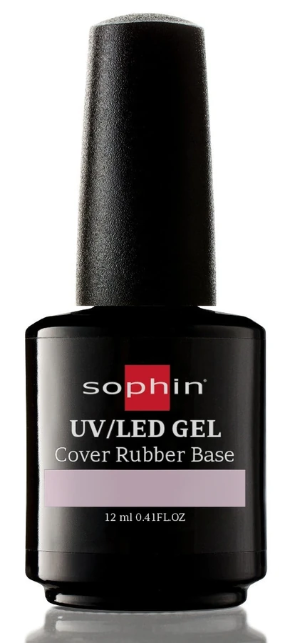Камуфлююче каучукове базове покриття Sophin Cover Rubber Base Pink блідо-рожеве 12 мл