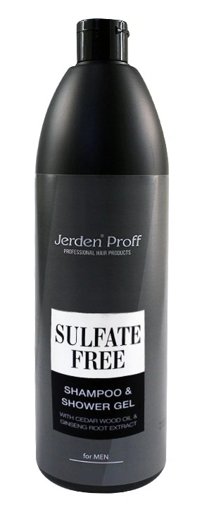 Чоловічий безсульфатний шампунь-гель для душу Jerden-Proff Sulfate Free Shampoo & Shower Gel 1000 мл