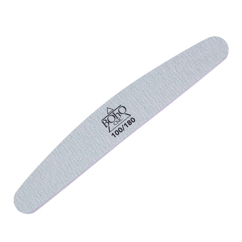 Пилка для натуральних та штучних нігтів Boho Chic Nail File Zebra 100/180 грит