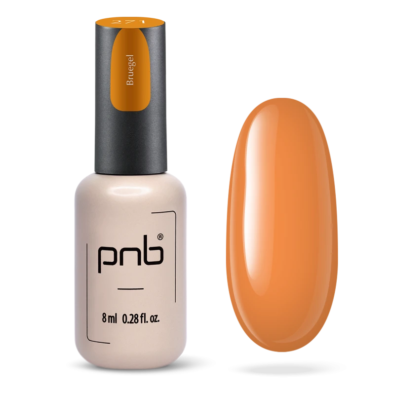 Гель-лак PNB №271 Bruegel гірчичний, емаль 8 мл