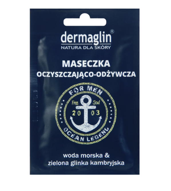 Маска для чоловіків Очищення Dermaglin Mask for men PURIFICATION 20 г